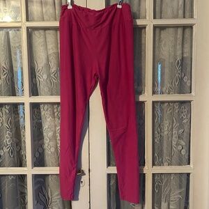 😉Bundle Days😉 Women’s Tall And Curvy Pink Leggings Comfy Stretchy